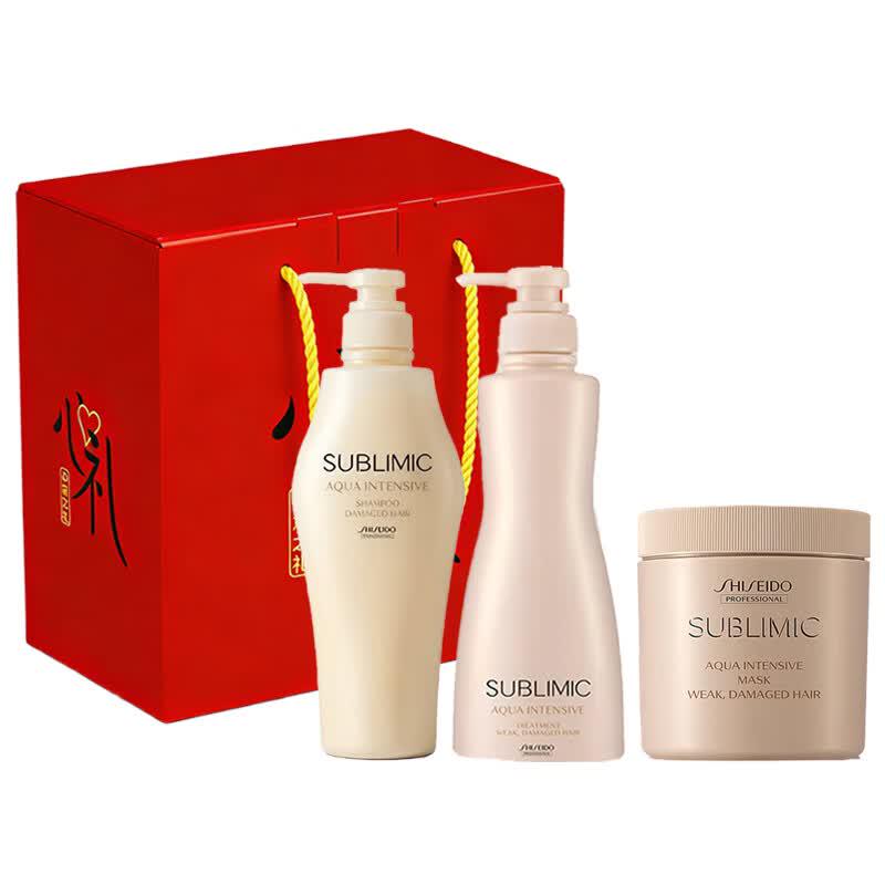 Shiseido Professional Sublimic Aqua Intensive Repair Hair Care Set