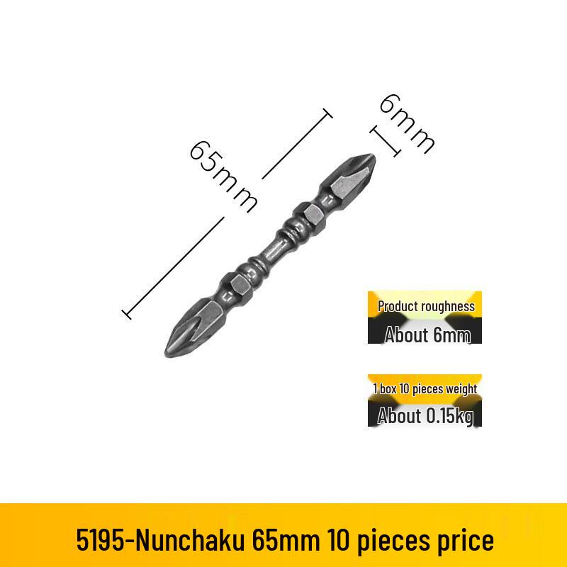 Phillips S2 Alloy Steel Magnetic High Hardness Screwdriver Bit for Electric Hand Drill and Air Wrench