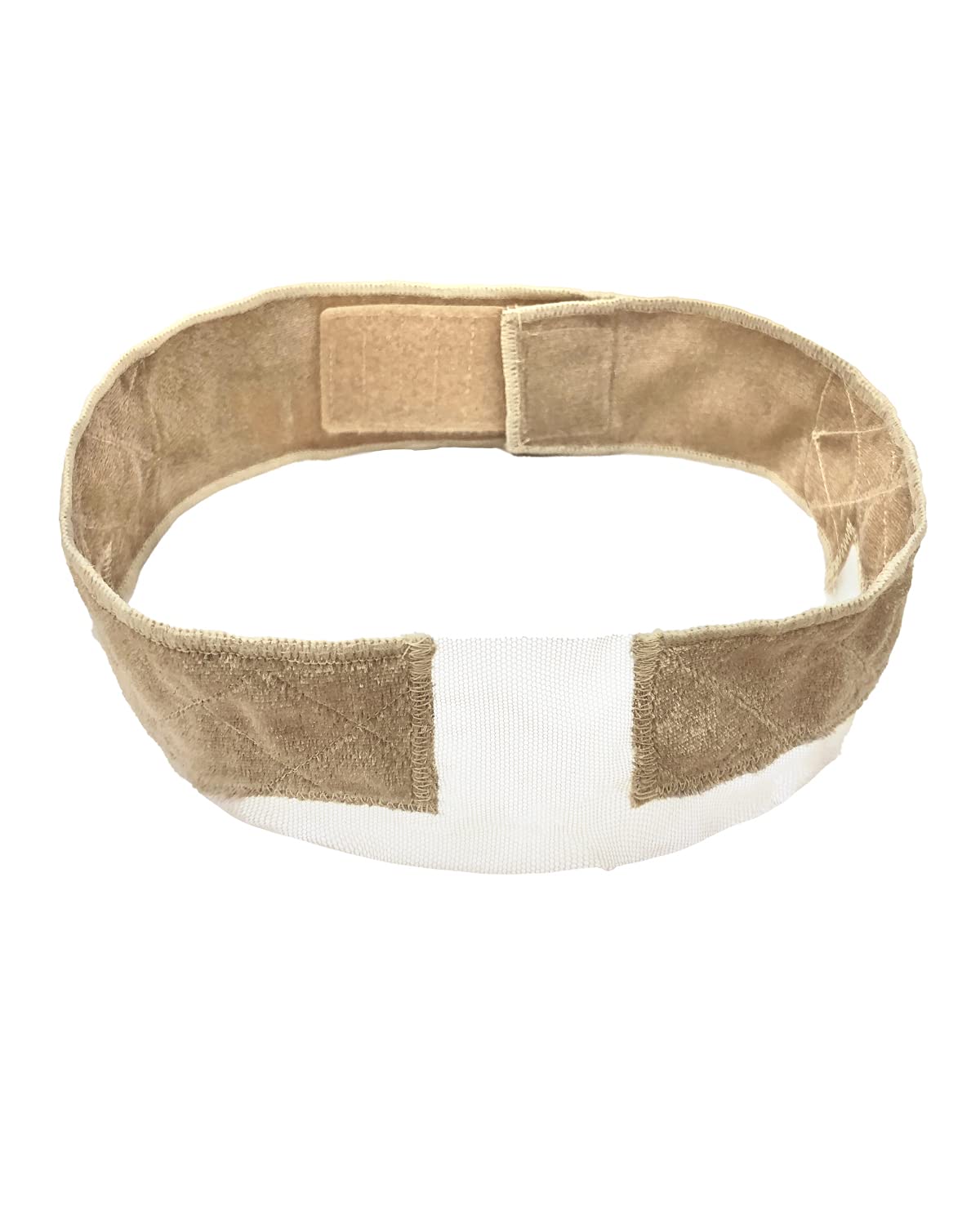 

AQUADOLL Wig with Front Lace and Strap, Soft Velvet Material, Medical Grade, Adjustable Size, One Size Fits Most, Beige (wgn027BG)