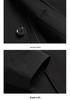 Men's Lapel Button Jacket, Business Casual, Spring/Autumn, for Middle-aged and Elderly (60-70) Fathers.