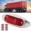 10pcs 3LED Side Marker Light Waterproof Dustproof   Lamp for Truck Trailer Lorry