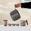 Yujie Portable Ceramic Travel Tea Set