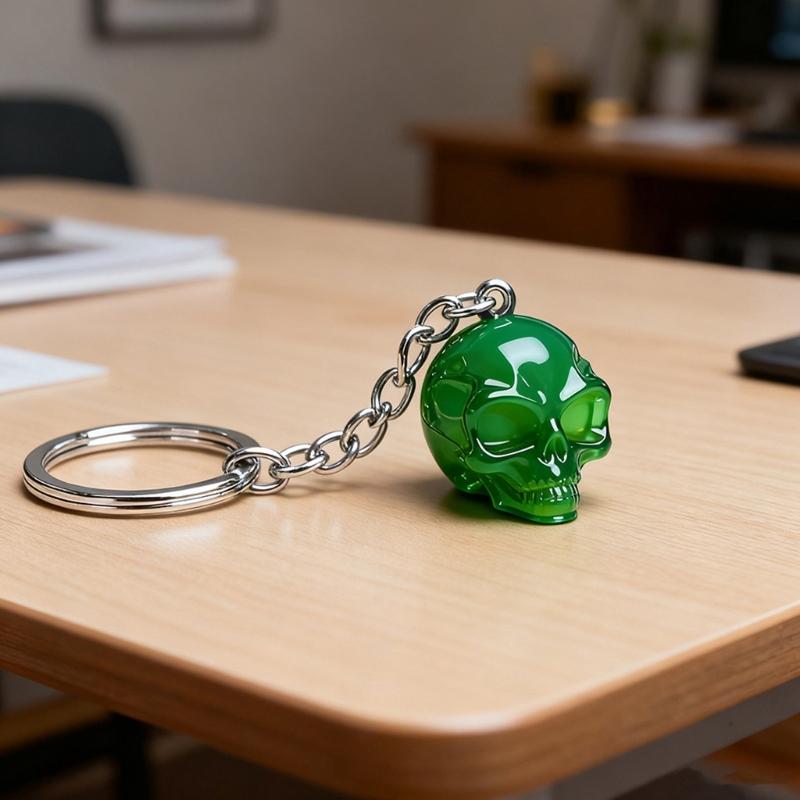 Pack of 2 Precisions Engineered Skull Silicone Molds for Artistic Resin Casting Decorations and Craftsmanship Training