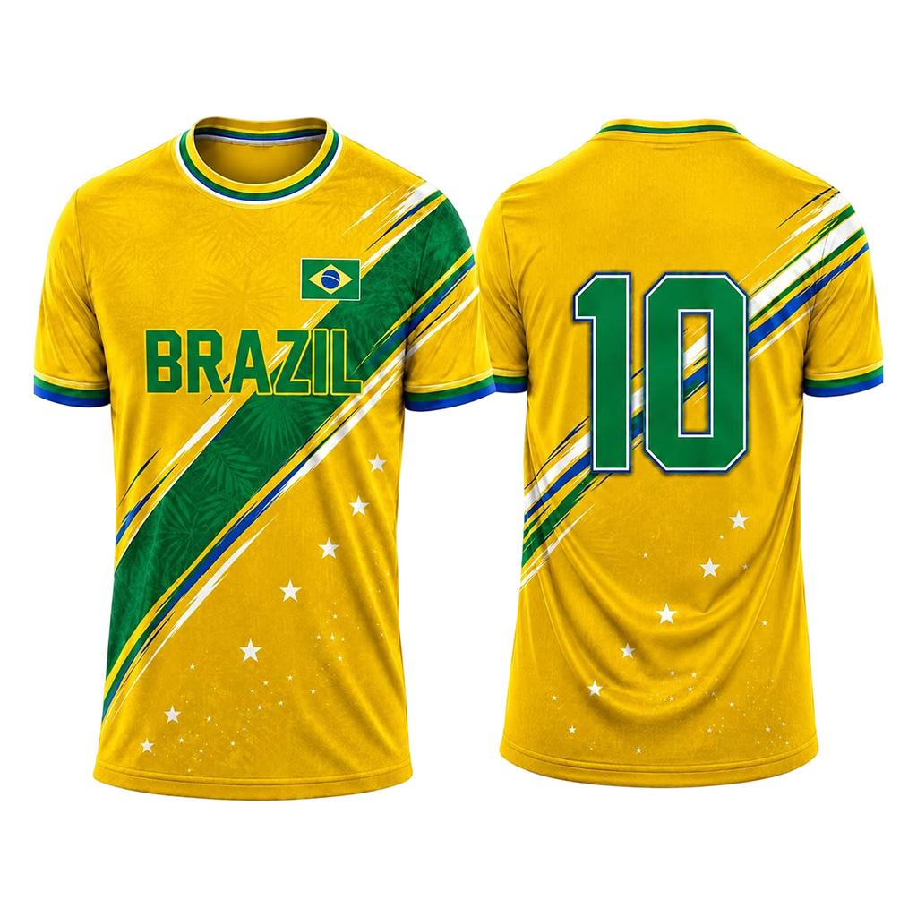Men Women Sports Jersey Soccer Shirt Breathable Lightweight Athletic Top for Football Fans Training Match Wear