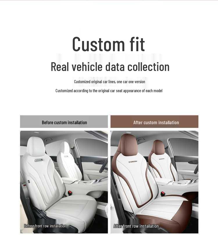 Huse de Scaun din Piele cu Acoperire Completă Geely Xingyuan 2026 pentru Toate Anotimpurile