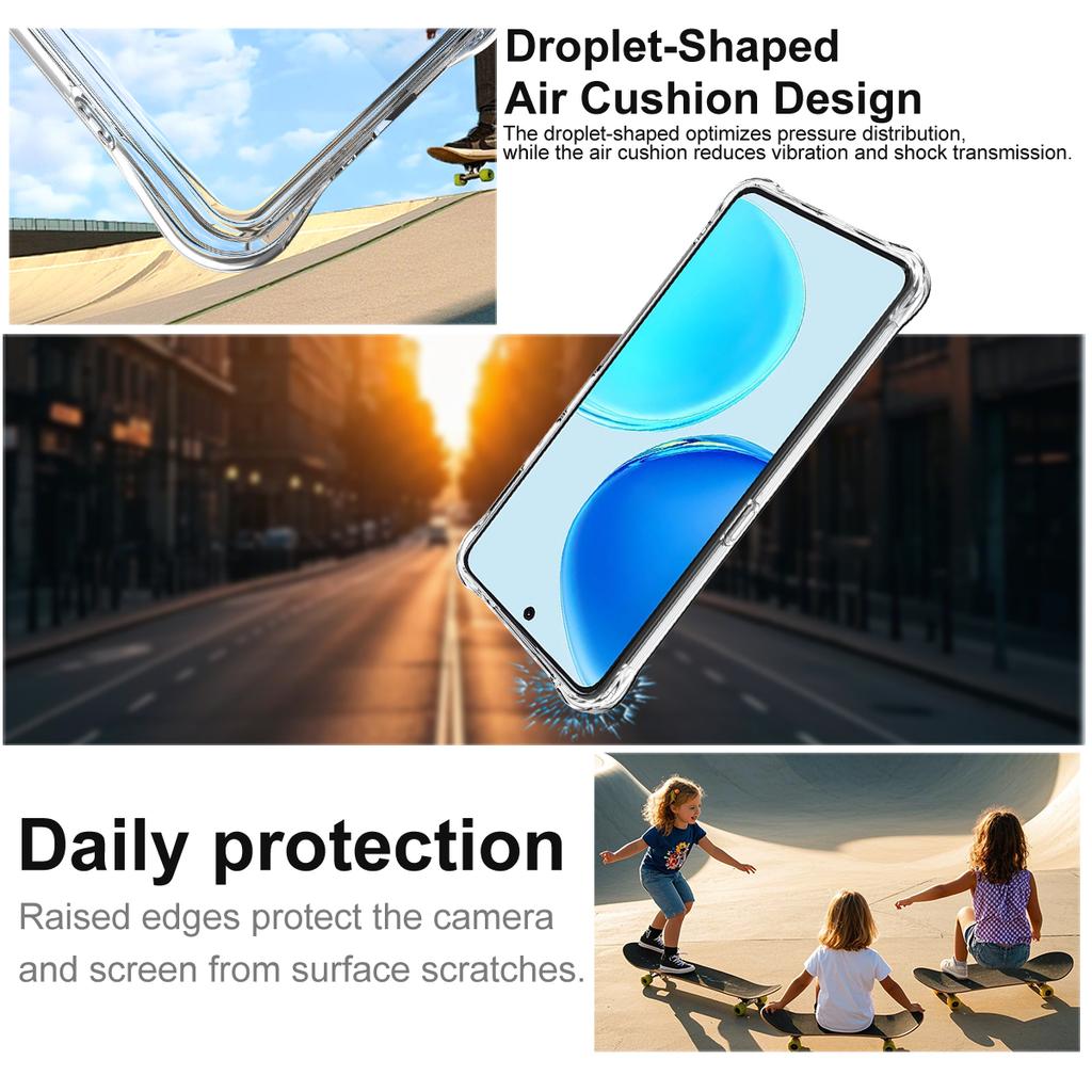 For Honor X8d 4G Phone Case IMAK Shock-resistant Soft Magnetic Case