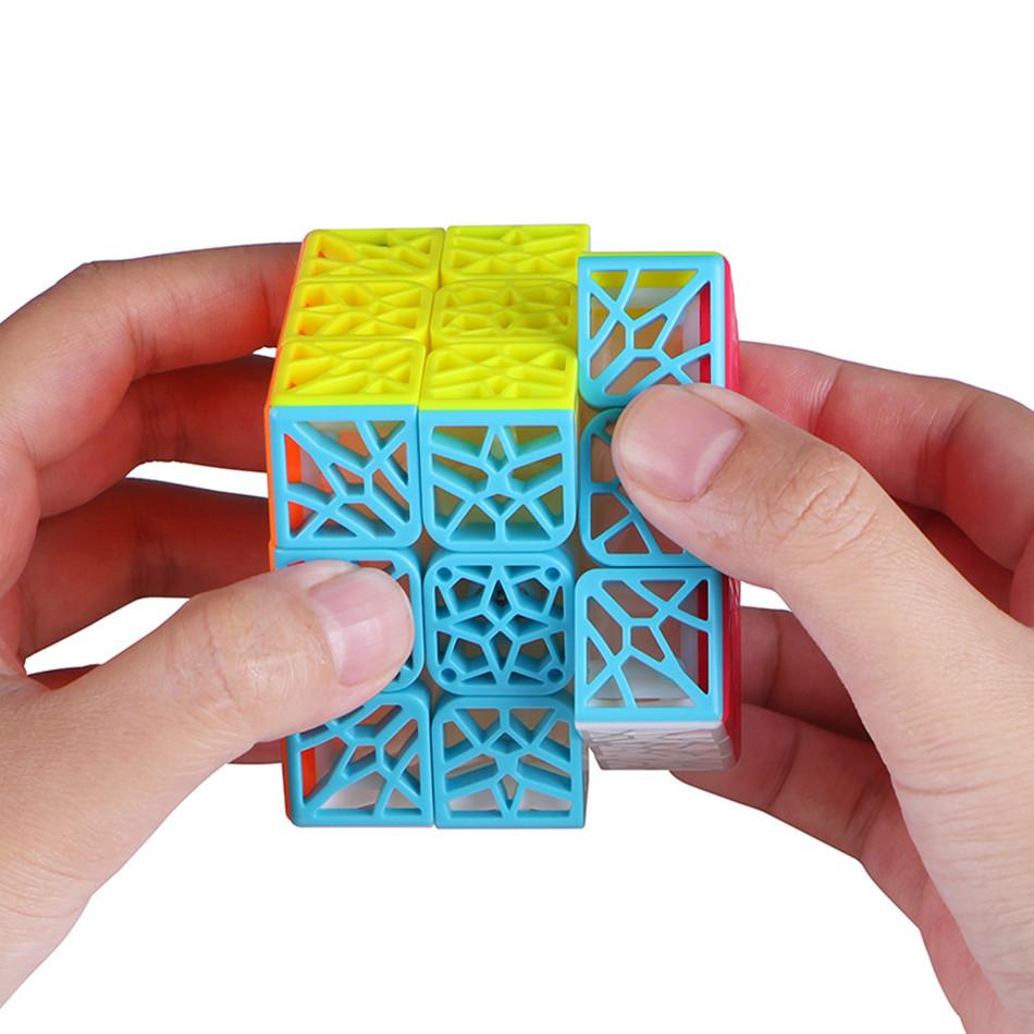 QiYi DNA вогнутый 3x3 кубик без наклеек — фото 4