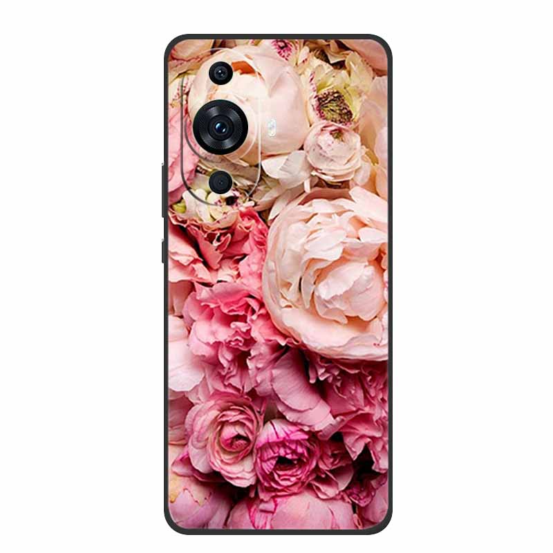 For Huawei Nova 12s Case Popular Black Silicone Soft Back Cover Case For Huawei Nova 12s Phone Case Cover Nova12s 12 s Funda 6.7