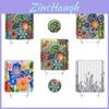 Colorful Bohemia Flower Series 3d Digital Printing Polyester Waterproof Shower Curtain For Vibrant Bathrooms