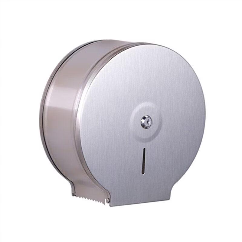 304 Stainless Steel Wall-Mounted Large Roll Paper Holder