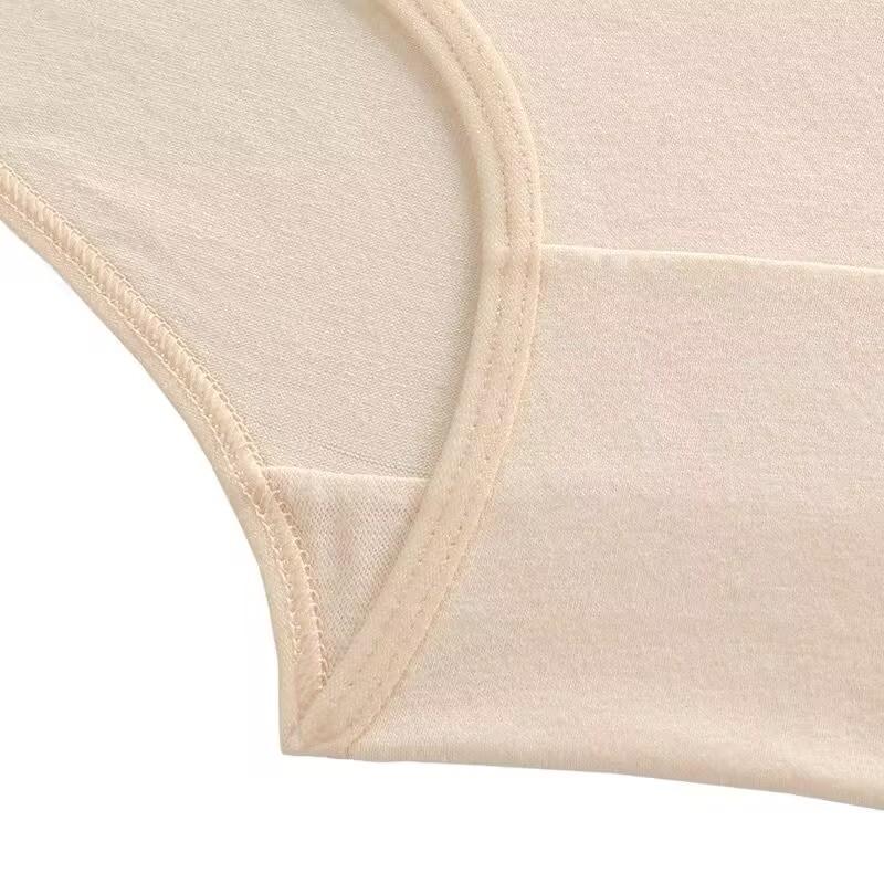 4Pcs/Lot Candy Color Kid Girls Panties Cotton Women's Panties 12-18 Years Old