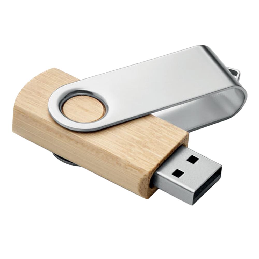 MidOcean Techmate 16GB Bamboo USB Flash Drive