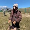 Short slim 2025 new winter stand-up collar hooded down cotton jacket thickened warm solid color bread jacket