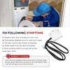 DC34-00025G Washer Door Lock Assembly Replacement Part, Single Piece Repair Unit with Cable Line for Washer Maintenance Use and Service