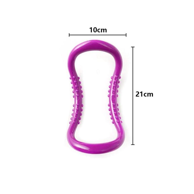Yoga Ring Fitness Open Shoulder Strap Yoga Ring Stretching Bracelet Practice Back Beauty Back Artifact Open Back Magic Ring Yoga Equipment
