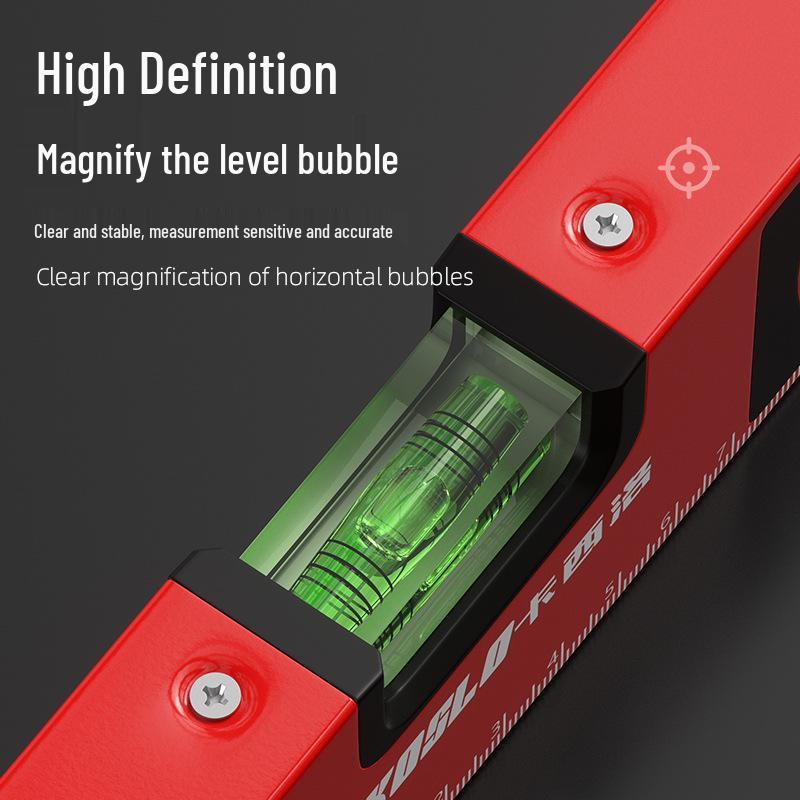 High-Precision Digital Display Spirit Level with Magnet and Multi-Function Slope Meter