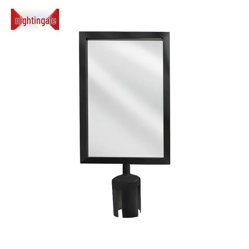 Retractable Barrier Stand with A4 Sign Holder