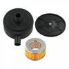 20mm Muffler Pump Black Plastic Workshop Supplies Set Kit Air Compressor