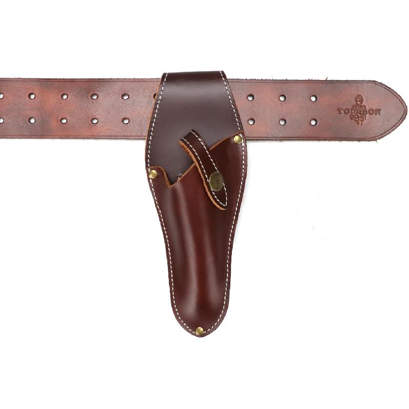 Tourbon Leather Garden Pruning Scissors Sheath Shears Pliers Tools Holster Pliers Pouch Holder for Belt