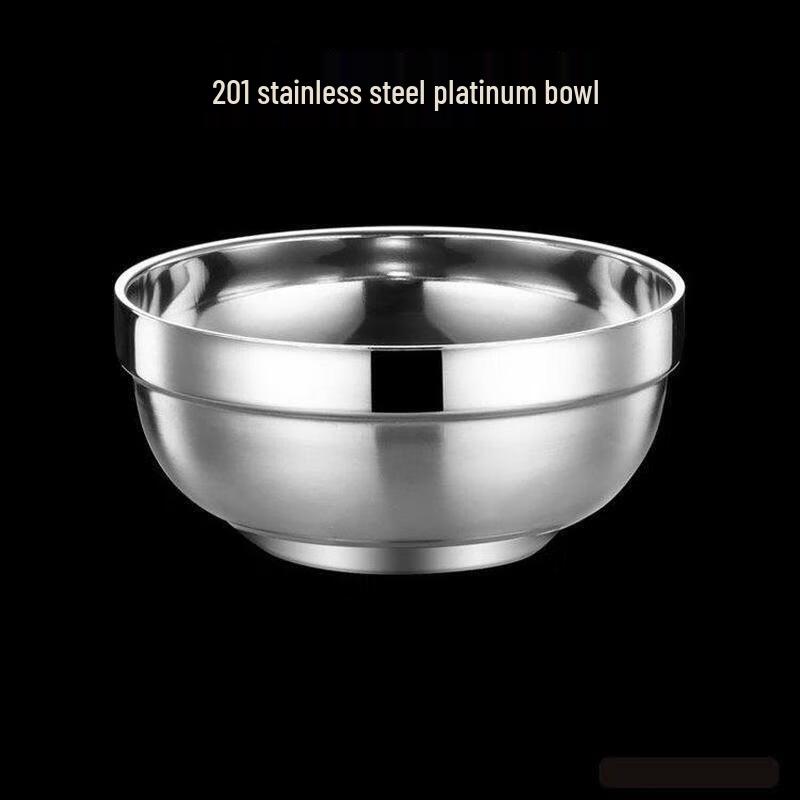 Liliu 304 Stainless Steel Double-Layer Insulated Bowl