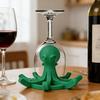 Octopus-Shaped Cup Drying Rack with 8-Arm Creative PLA Water Bottle Holder for Mugs Glasses Tumblers Space-Saving Countertop Organizer for Kitchen