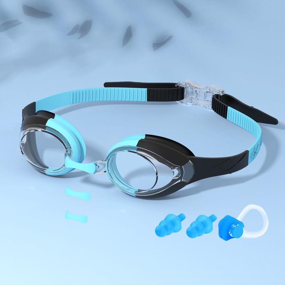 Children's Swimming Goggles High Definition Waterproof and Anti-fog Swimming Glasses