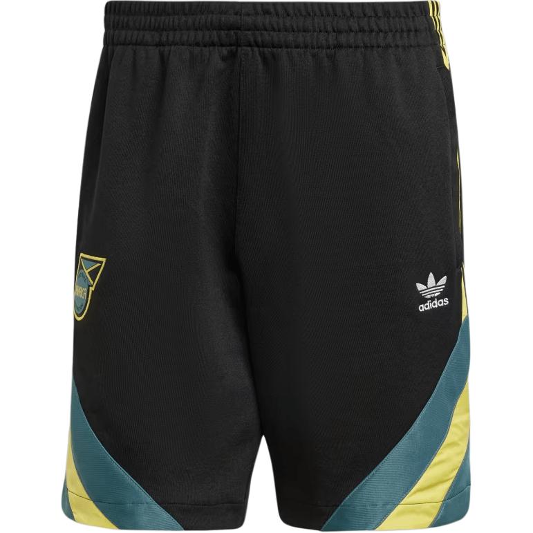 Adidas Originals FW24 Jamaica Three Stripes Comfortable Fashion Football Pants Men Pants Black IN5569 L