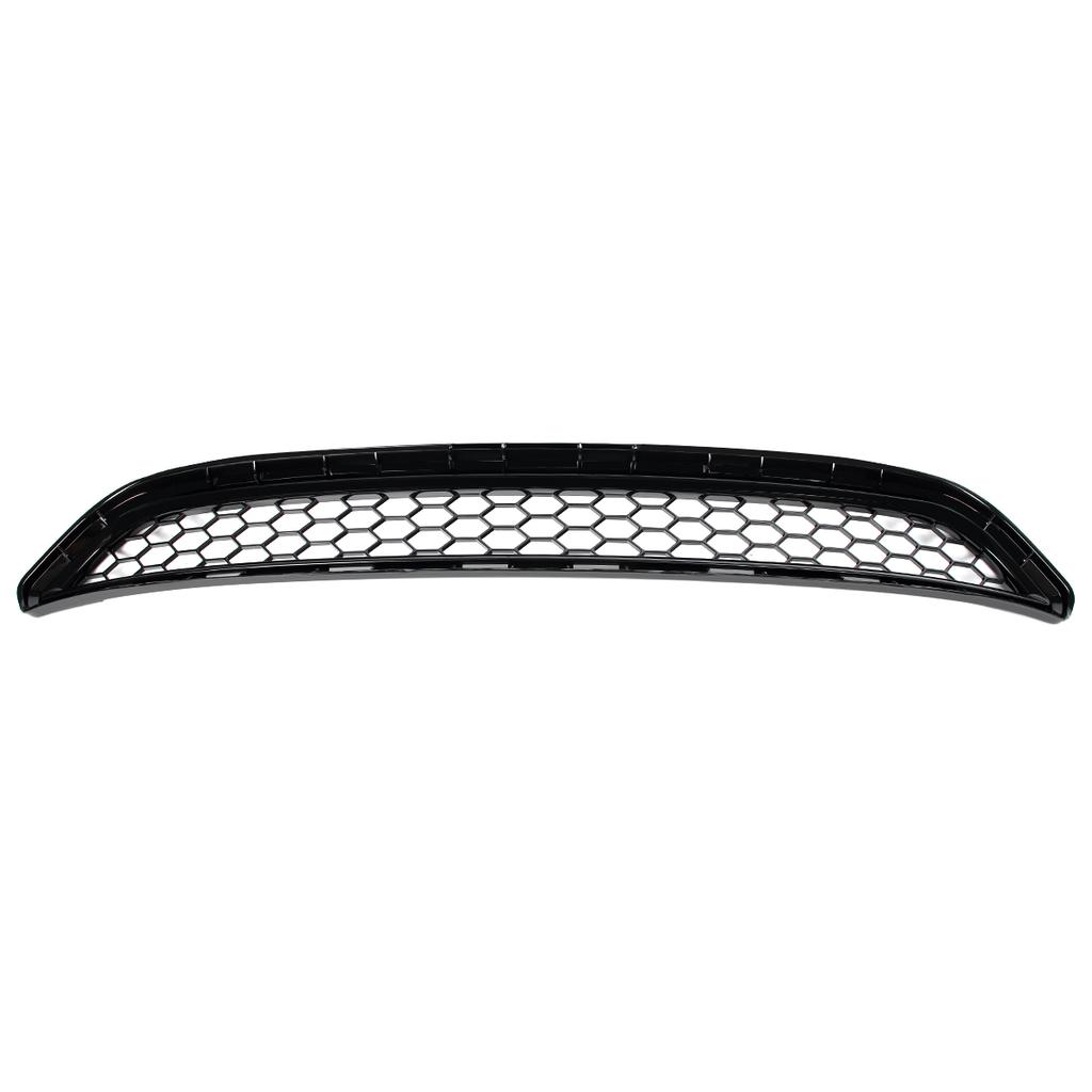For Ford Fiesta 2013-2017 Gloss Black Honeycomb Front Bumper Lower Grille Grill
