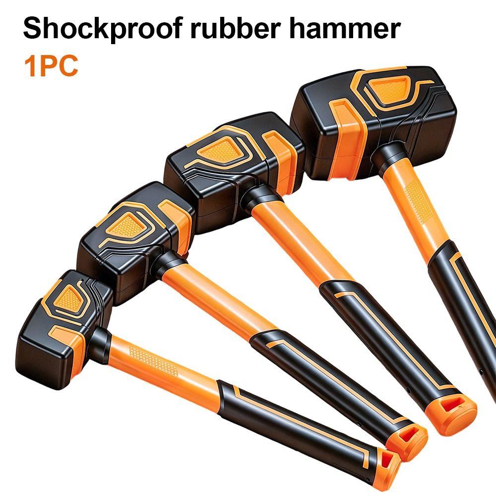 Leather Surface Tile Hammer Multifunctional Square Hammer For Tile Installation
