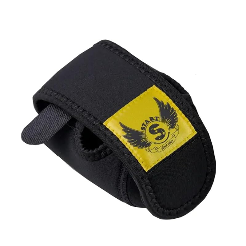 

Start reel protector S size #01 black yellow