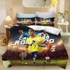 3D Printed Football Star Bedding Set Football Star Duvet Cover Double Twin Full Queen King Adult Kids Bedclothes Quilt Cover