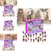 New Festive Christmas 24 Day Countdown Blind Box Advent Calendar Gift For Kids
