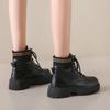 Fashion 2024 Hot Sale Women's Shoes Front Lace-up Women's Boots Fashion Round Toe Modern Boots Women Winter Plus Size Ankle Bootszapatos