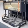 Beifu Countertop Kitchen Sink Storage Rack