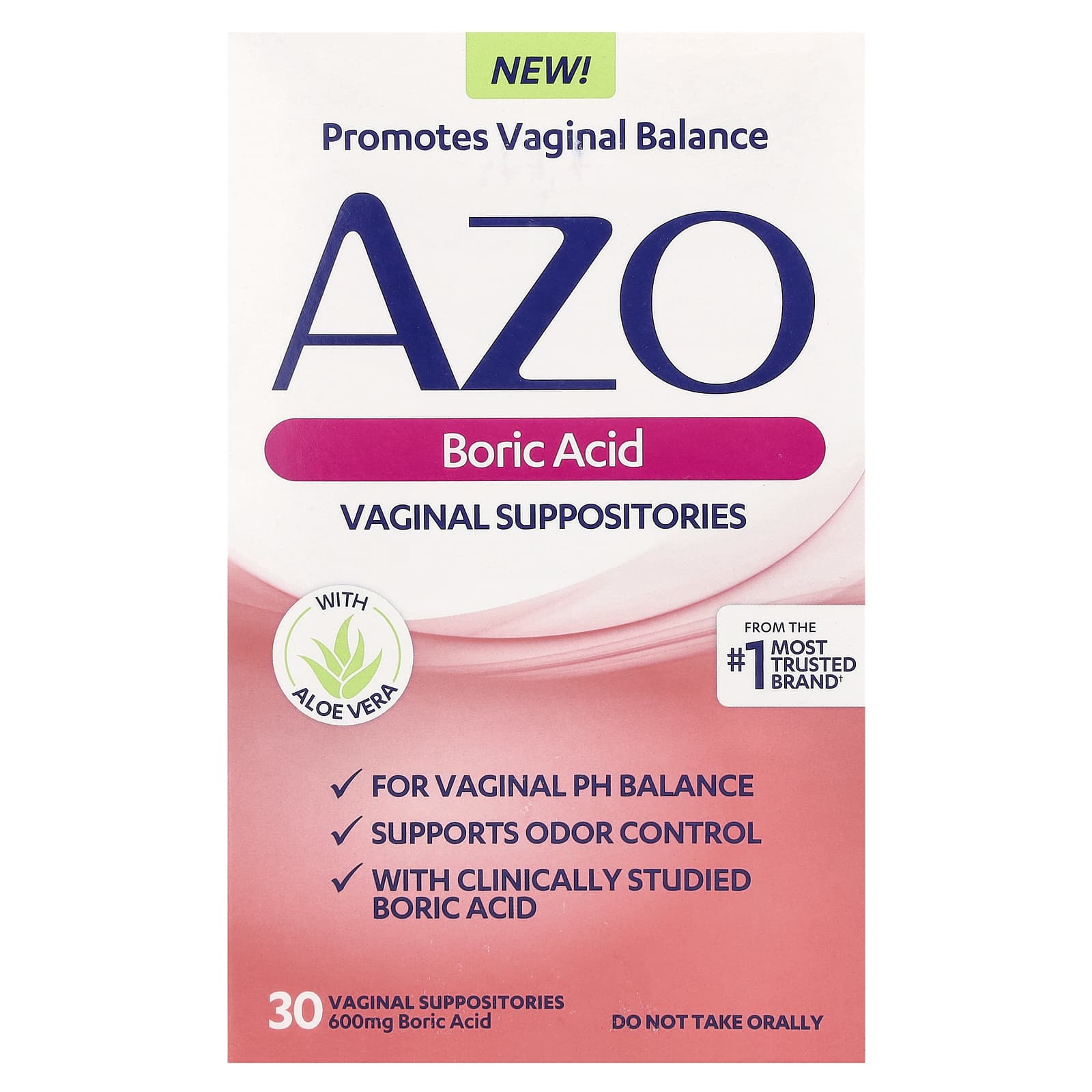 

Boric Acid, Vaginal Suppositories, 600Mg, 30 Suppositories