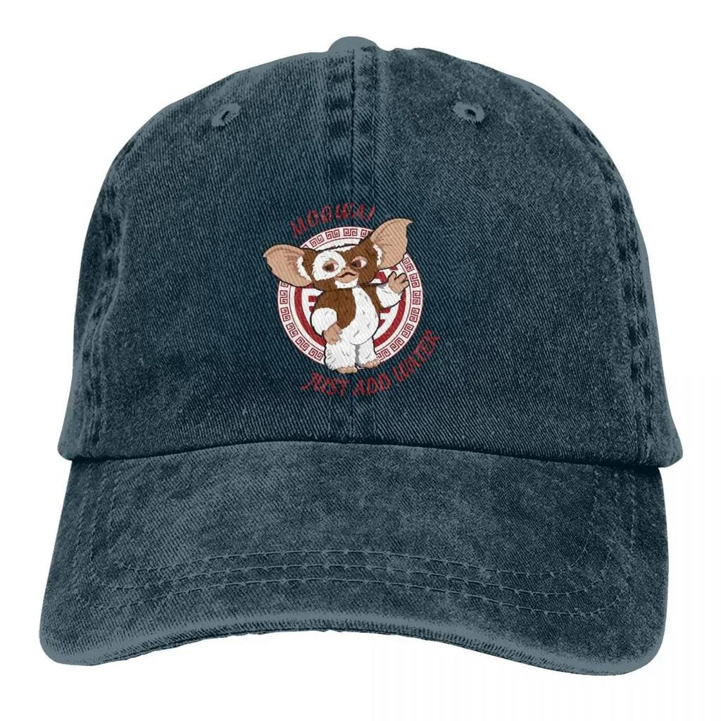 Tvättad Herr Baseballkeps GIZMO Essential Trucker Snapback Cowboykepsar Pappahatt Gremlin Komedi Skräckfilm Golfhattar