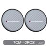 Car Water Coaster Cup Carbon Fiber PVC Coaster Mat Non-slip Accessories For BMW E30 E34 E36 E39 E46 E52 E53 E60 E61 E62 E70 E71 APV5