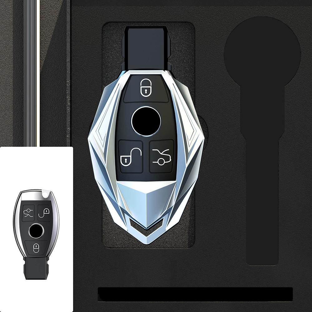 

Zinc Alloy Car Remote Key Case Cover Shell For Mercedes Benz A C E S G Class Glc Cle Cla Glb Gls W177 W205 W213 W222 X167 Amg
