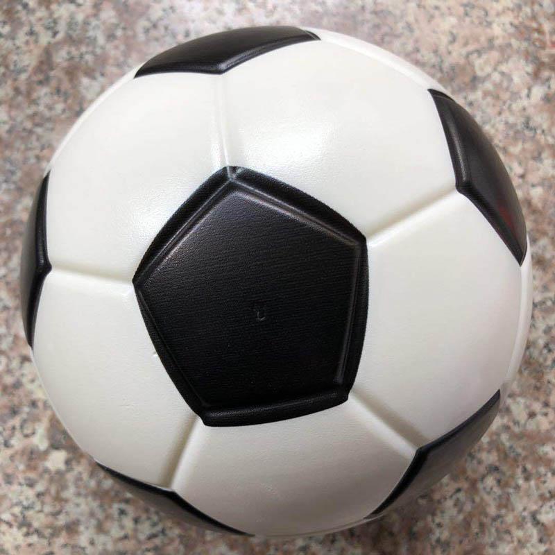 12,5 CM Diameter Fodbold Basketball 5,5 Tommer PU Svamp Solid Blød Bold Indendørs Børnelegetøj Interaktiv Indendørs Stille Bold