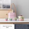 Portable Ceramic Travel Tea Set