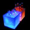 Double-Layer Beer Cooler  Ice Buckets Square Champagne Wine Bucket for Nightclub Bar Party Pub Decoration