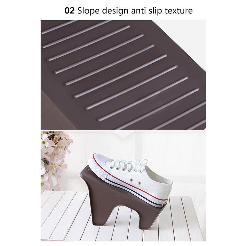 1/5Pcs Adjustable Shoe Rack Organizer Shoe Slot Space Saver Double-Layer Shoe Rack Organization Shoes Storage Rack Shoe Box
