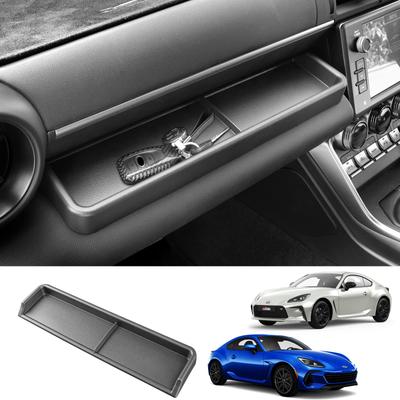KUNGKIC Glove Box Storage Dashboard Small Item Custom Interior Decorative Accessory for Toyota GR86 ZN8 and Subaru BRZ ZD8 Storage, Co-pilot Box,