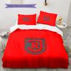 SSV Jahn Regensburg Pattern Bedding,Quilt Set Quilt Cover Pillowcase Home Birthday Gift(1 * Duvet Cover + 2 * Pillowcase, Without Core)