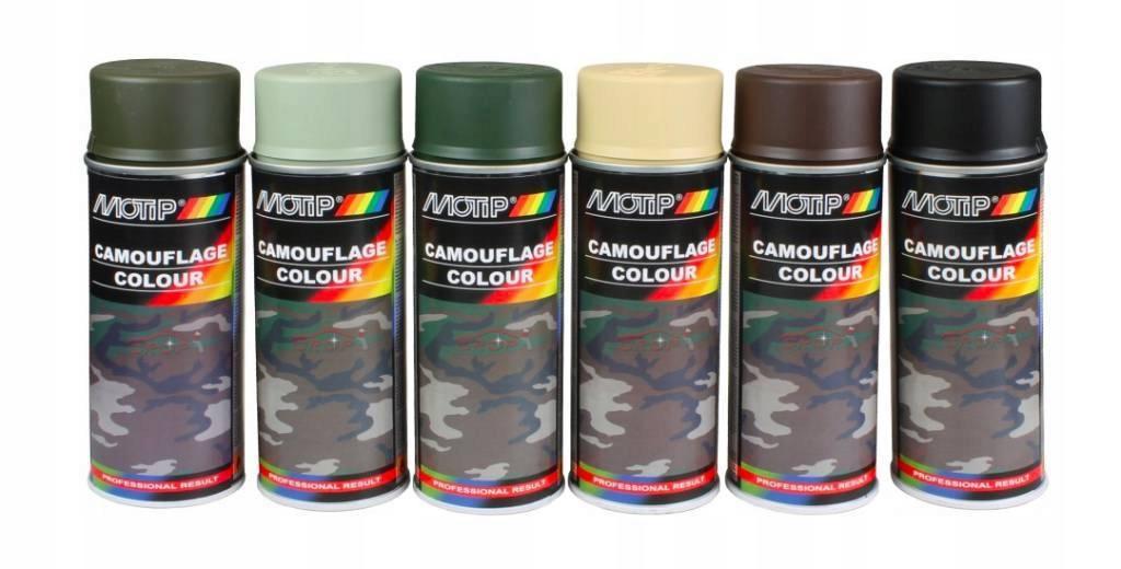 Olive Green Military Paint RAL 6014 MAT for NATO Cold War Camouflage
