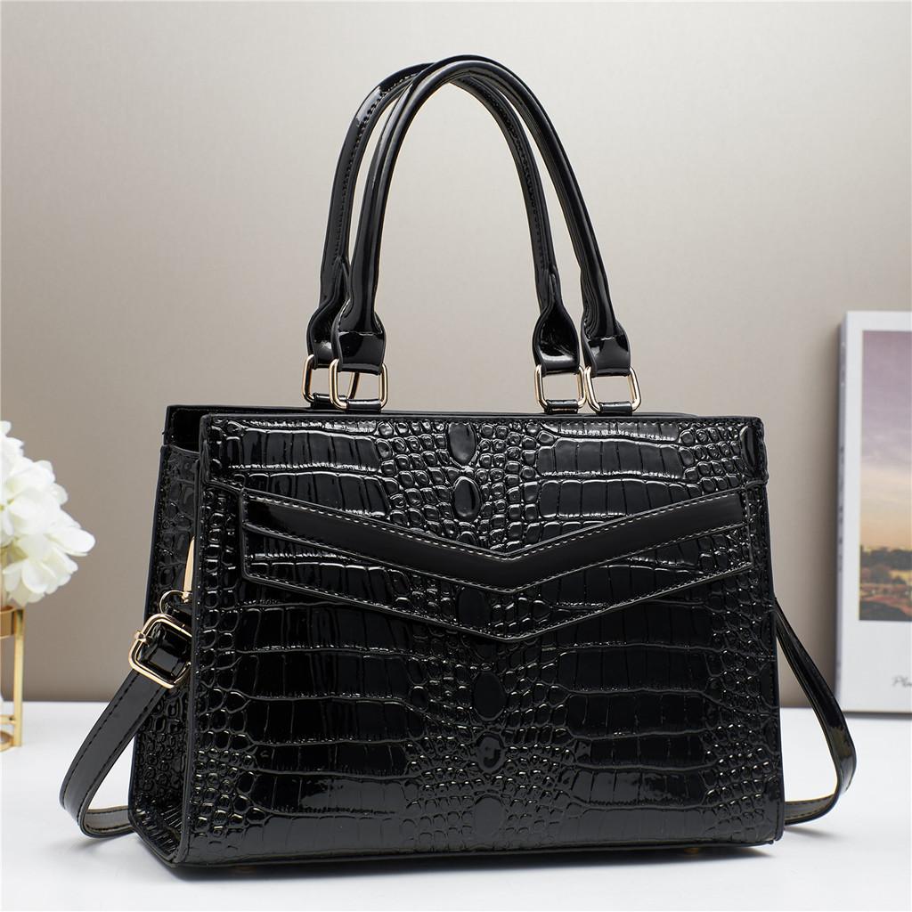 Stylish Soft Pu Tote Bag For Women 2024 Trendy Large Capacity Shoulder Bag