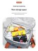 Isolierte Picknicktasche mit großem Fassungsvermögen und doppelter Schicht - Tragbare Kühltasche für Mittagessen und den Außenbereich