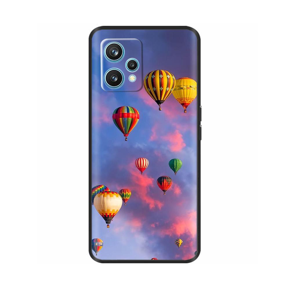 For Realme 9 Case Cover Lovely Plants Cartoon Cases for OPPO Realme 9 4G RMX3521 Realme9 Phone Case Soft Silicone fundas coque