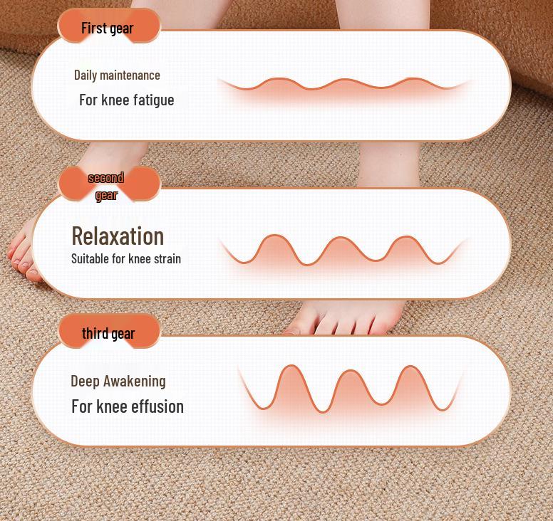 Airbag Kneading Leg & Knee Massager with Shoulder and Neck Vibration & Hot Compress