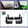 4 PCS Car Mud Flaps for Subaru Legacy Sedan 2010 2011 2012 2013 2014 Mudguard Splash Guards Fender Mudflaps Auto